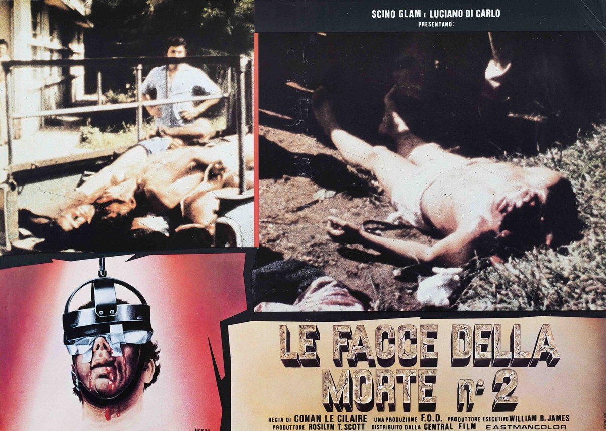 Fotobusta 3 per il film Le facce della morte 2 (1983)