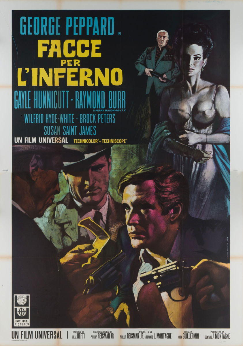 Facce per l'inferno - Manifesto 1