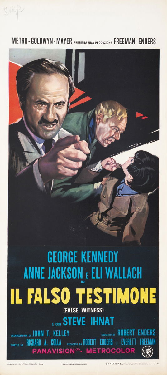 Il falso testimone - Locandina 1