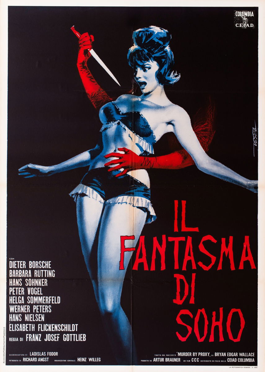 Il fantasma di Soho - Manifesto 1