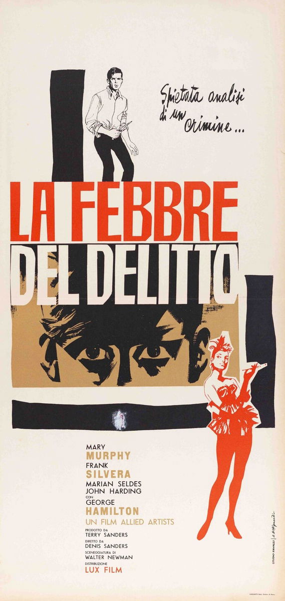 La febbre del delitto - Locandina 1