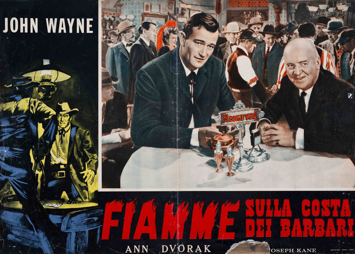 Lobby Card 2 for the film Flame of Barbary Coast - Fiamme sulle coste dei barbari (1945)