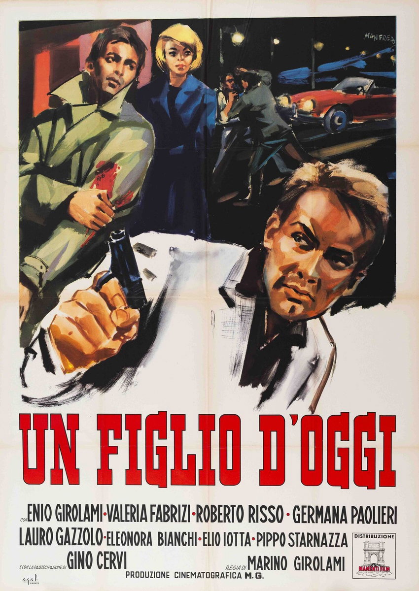 Manifesto 3 per il film Un figlio d'oggi (1961)