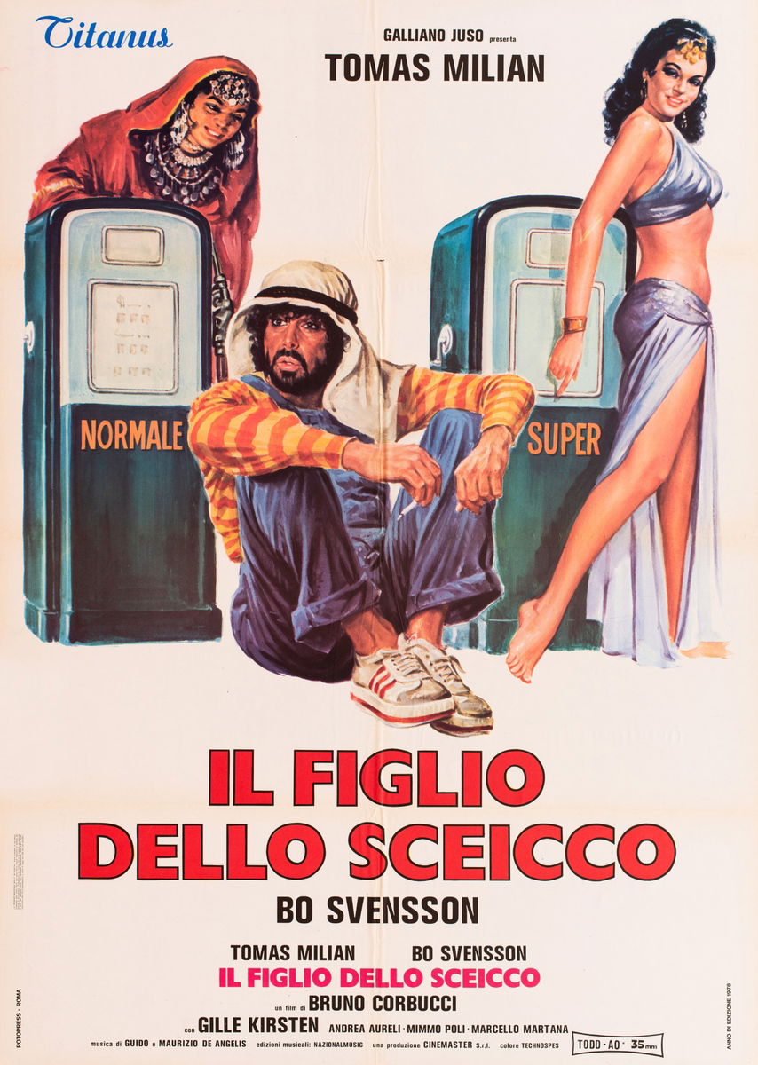 Il figlio dello sceicco - Manifesto 1