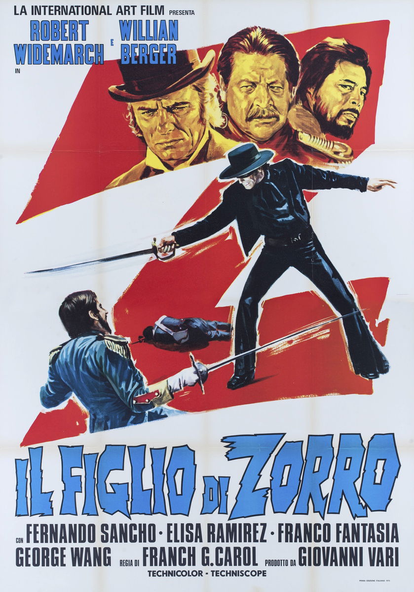 Il figlio di Zorro - Manifesto 1