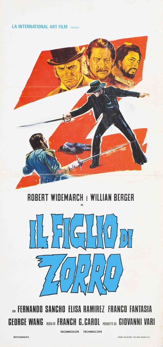 Il figlio di Zorro - Locandina 1