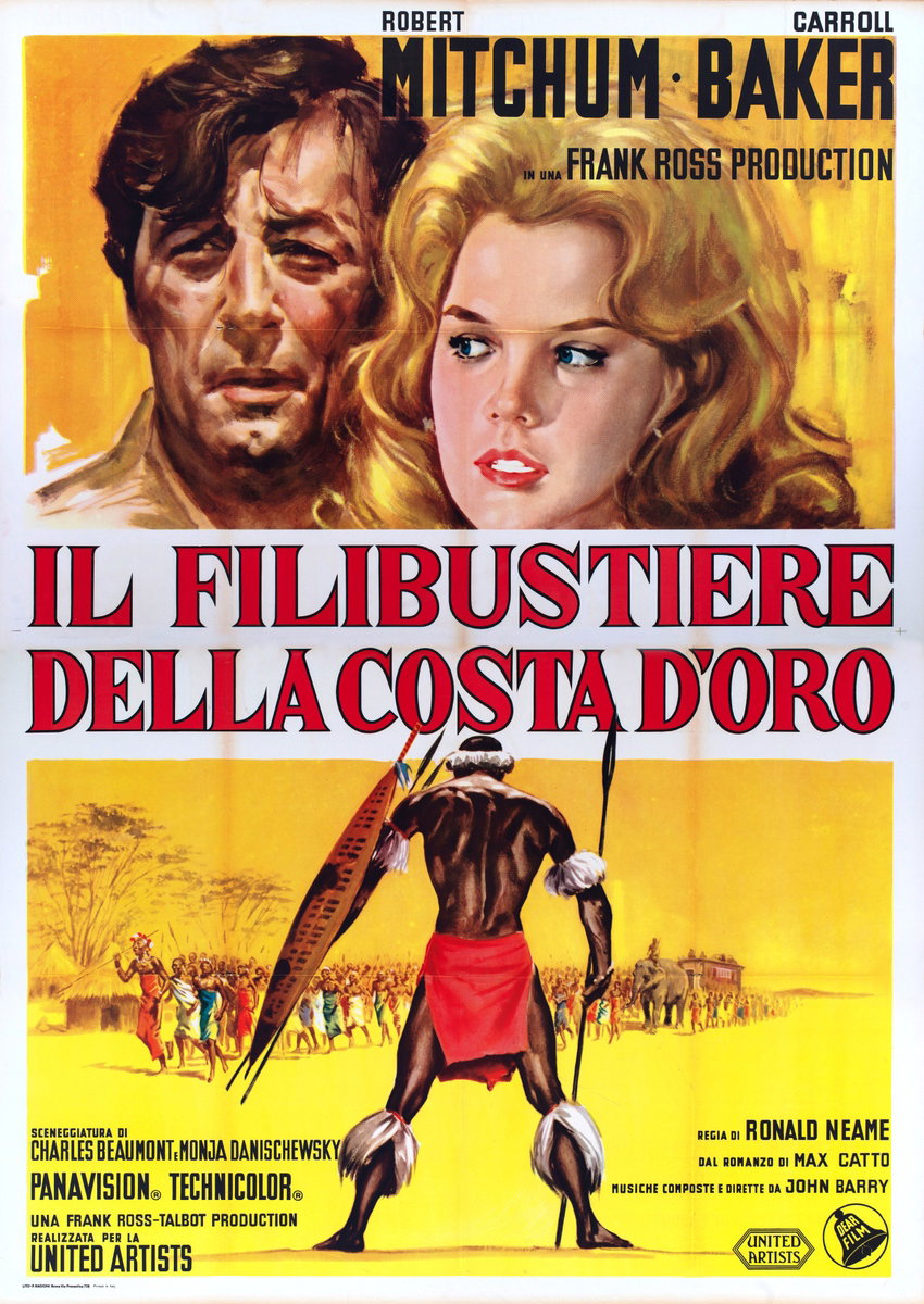 Manifesto 2 per il film Il filibustiere della costa d'oro (1965)