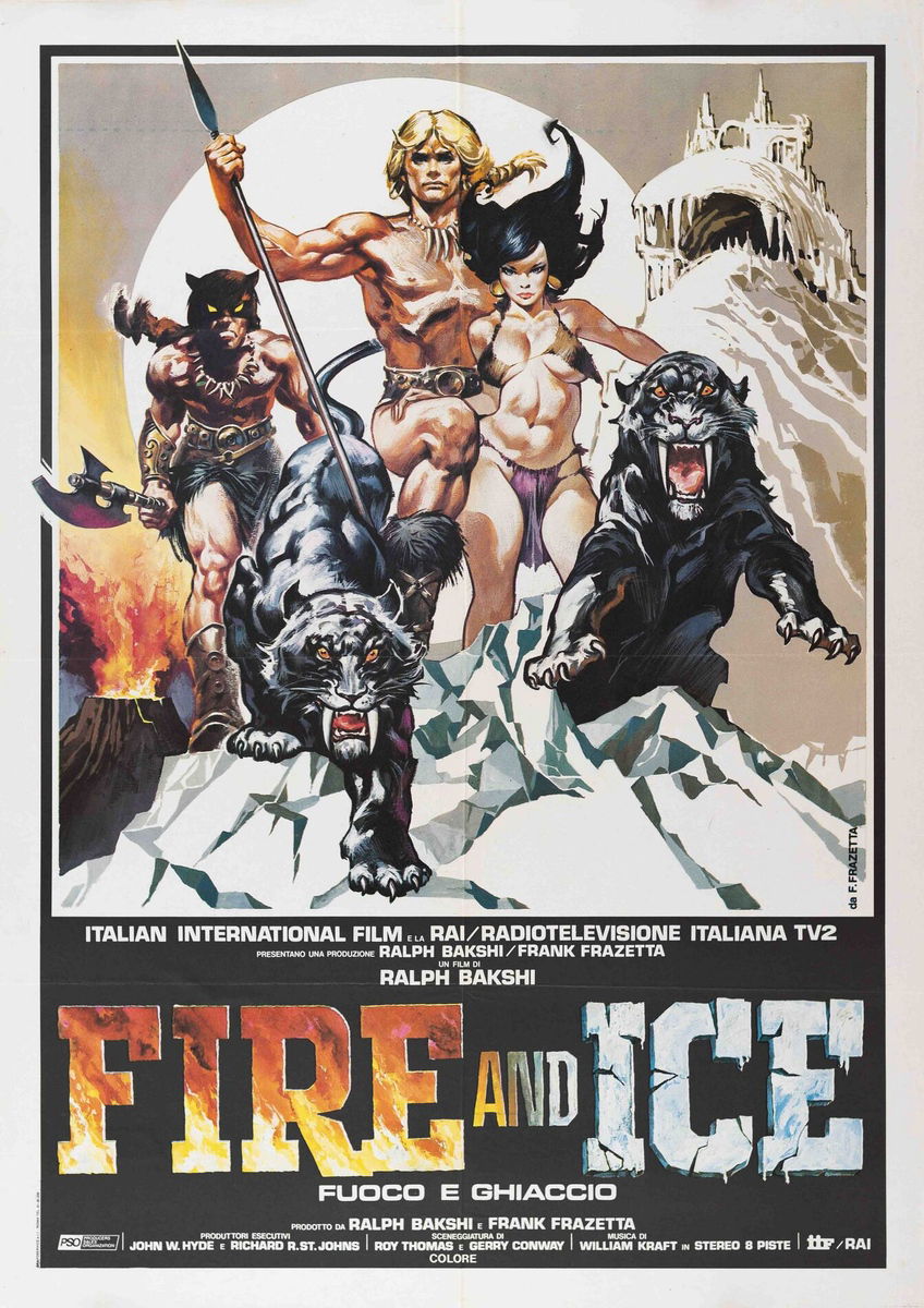 Fire and Ice - Fuoco e ghiaccio - Manifesto 1