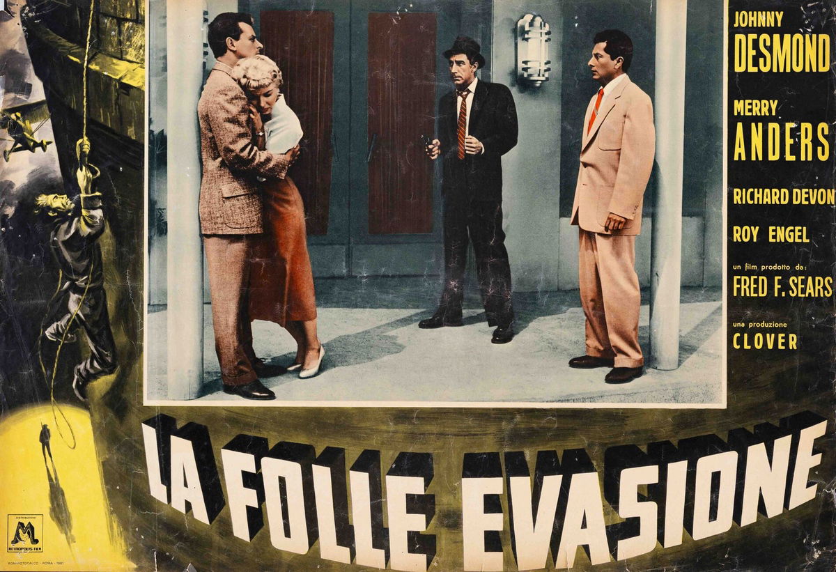 La folle evasione - Fotobusta 1