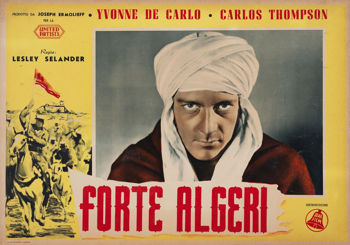 Fotobusta 2 per il film Forte Algeri (1984)