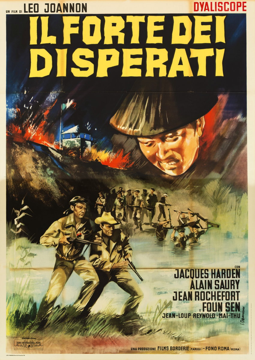 Manifesto 2 per il film Il forte dei disperati (1963)