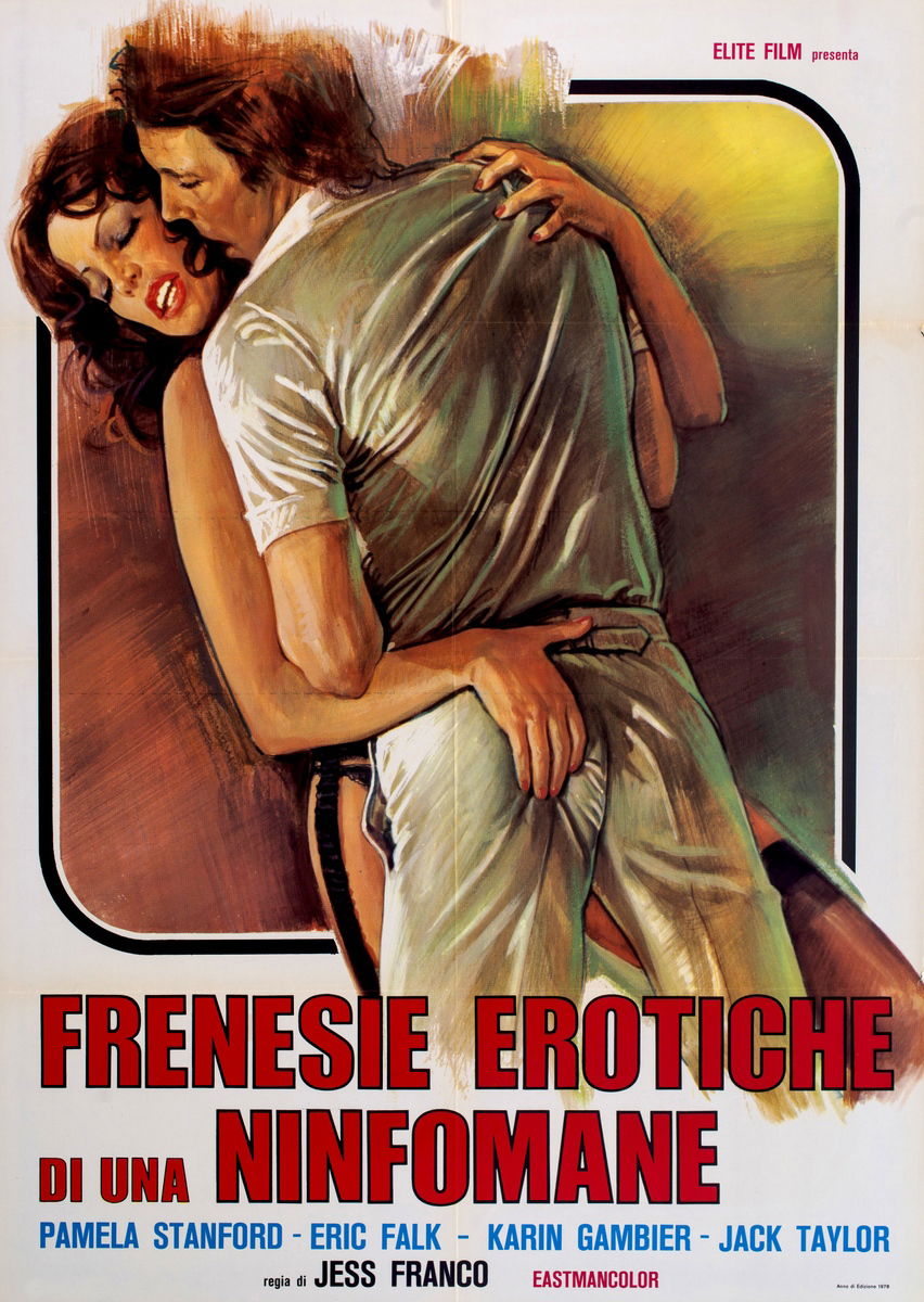 Frenesie erotiche di una ninfomane - Manifesto 1