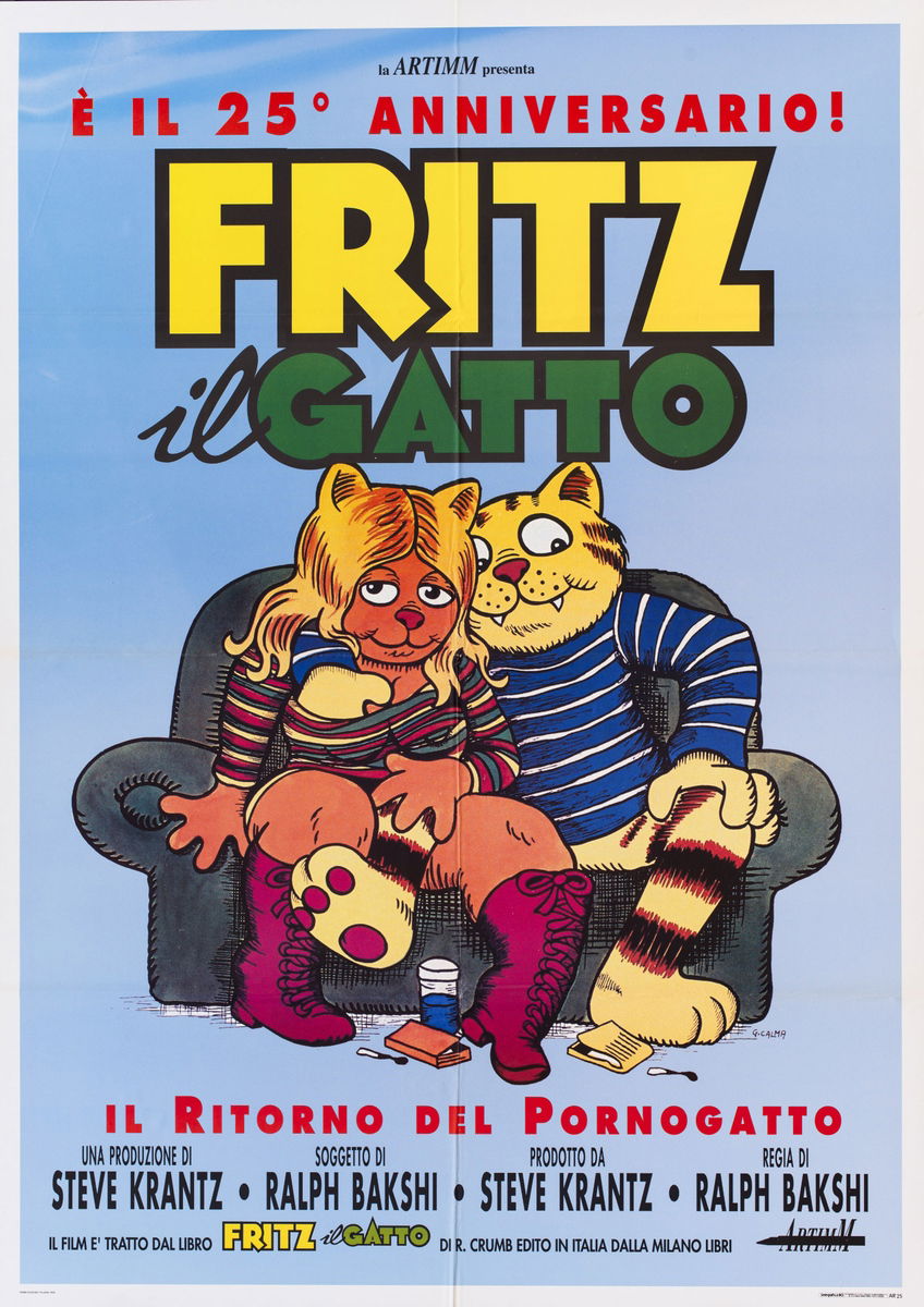 Fritz il gatto - Manifesto 1
