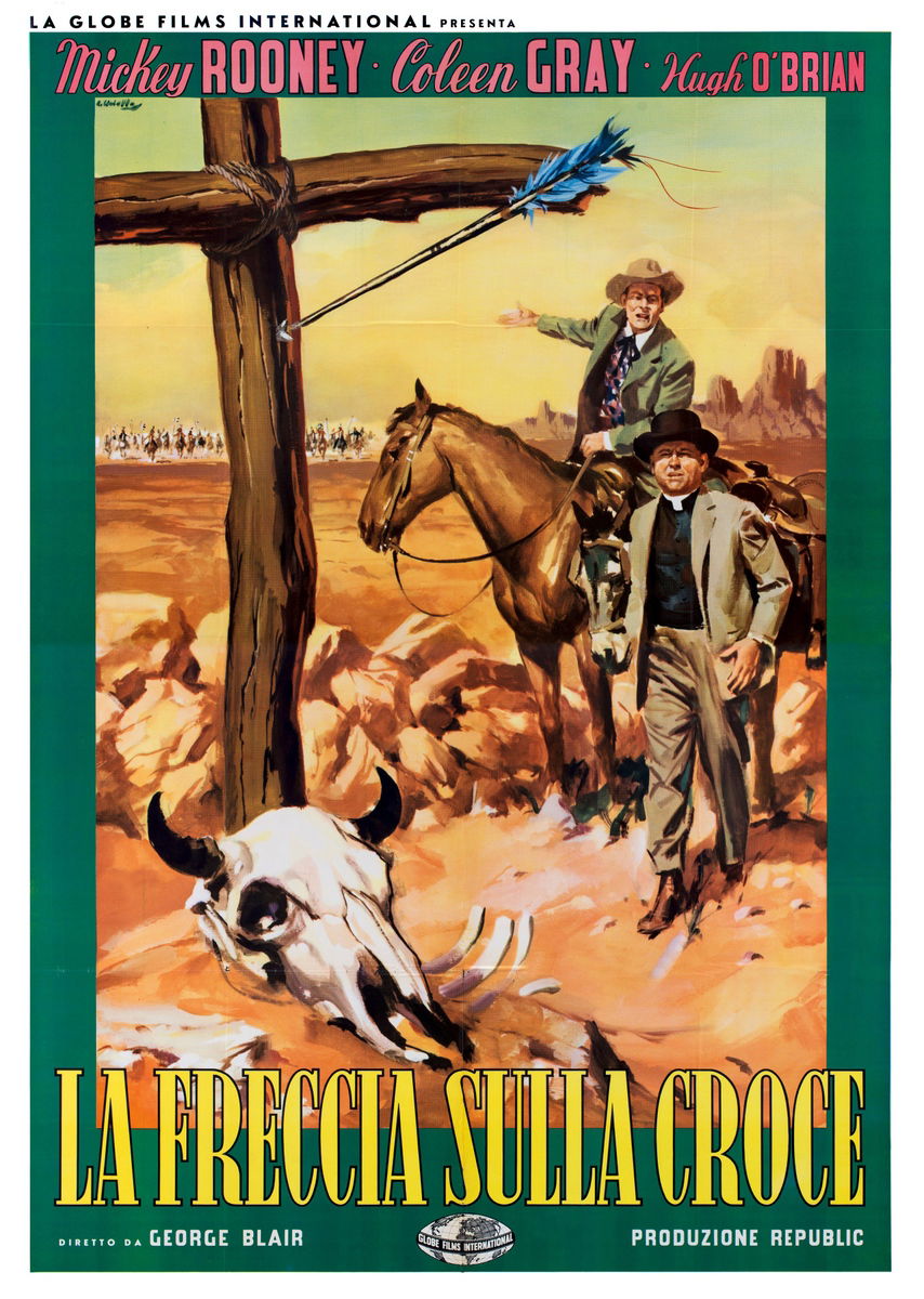 La freccia sulla croce - Manifesto 1