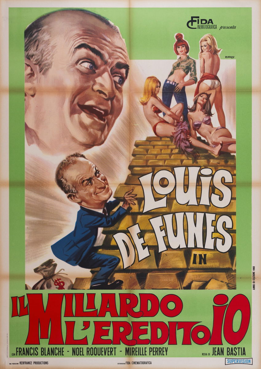 Il miliardo l'eredito io - Manifesto 1