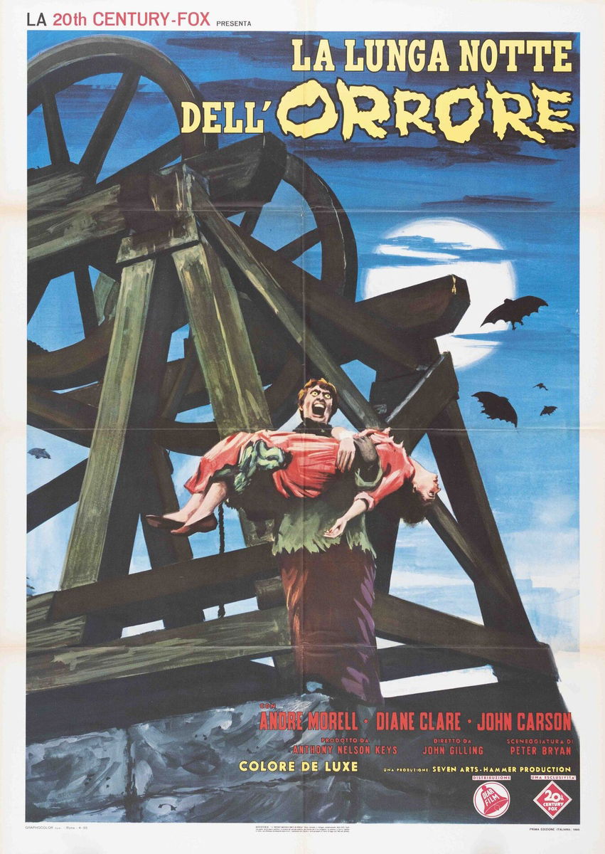 La lunga notte dell'orrore - Manifesto 2