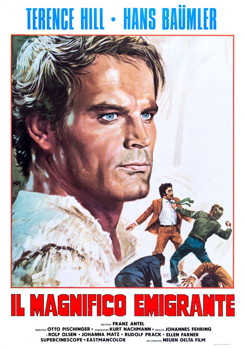 Il magnifico emigrante - Manifesto 1
