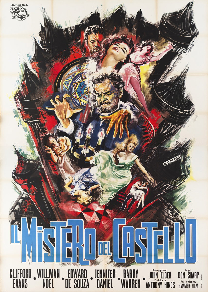 Poster 2 for the film The Kiss of the Vampire (1963)