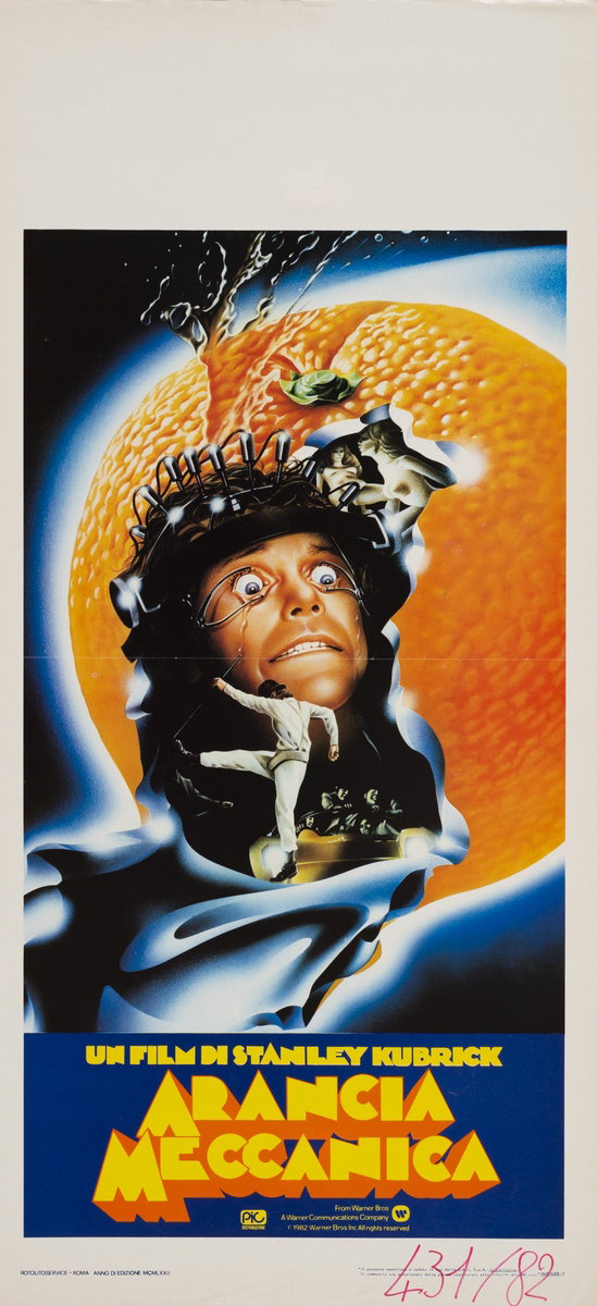 Locandina 2 for the film A Clockwork Orange (1971)