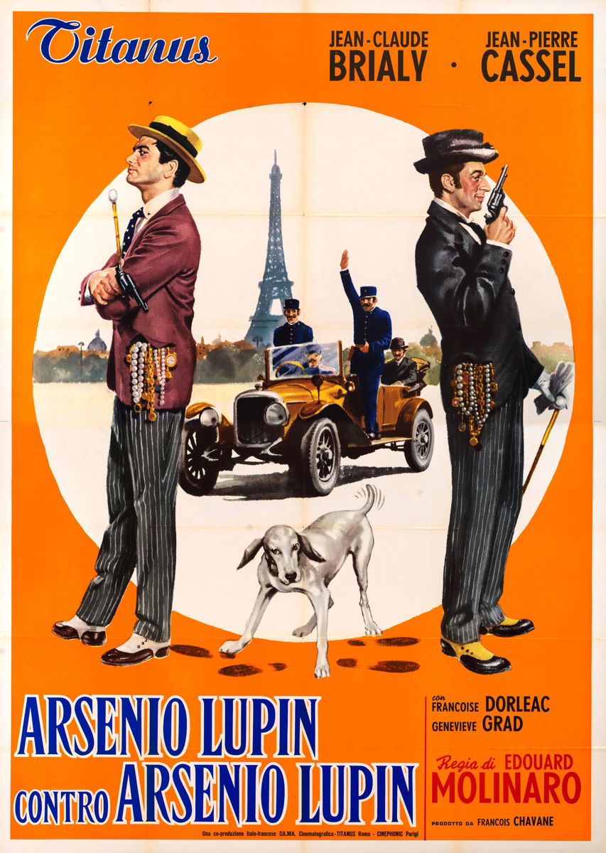 Arsenio Lupin contro Arsenio Lupin - Manifesto 1