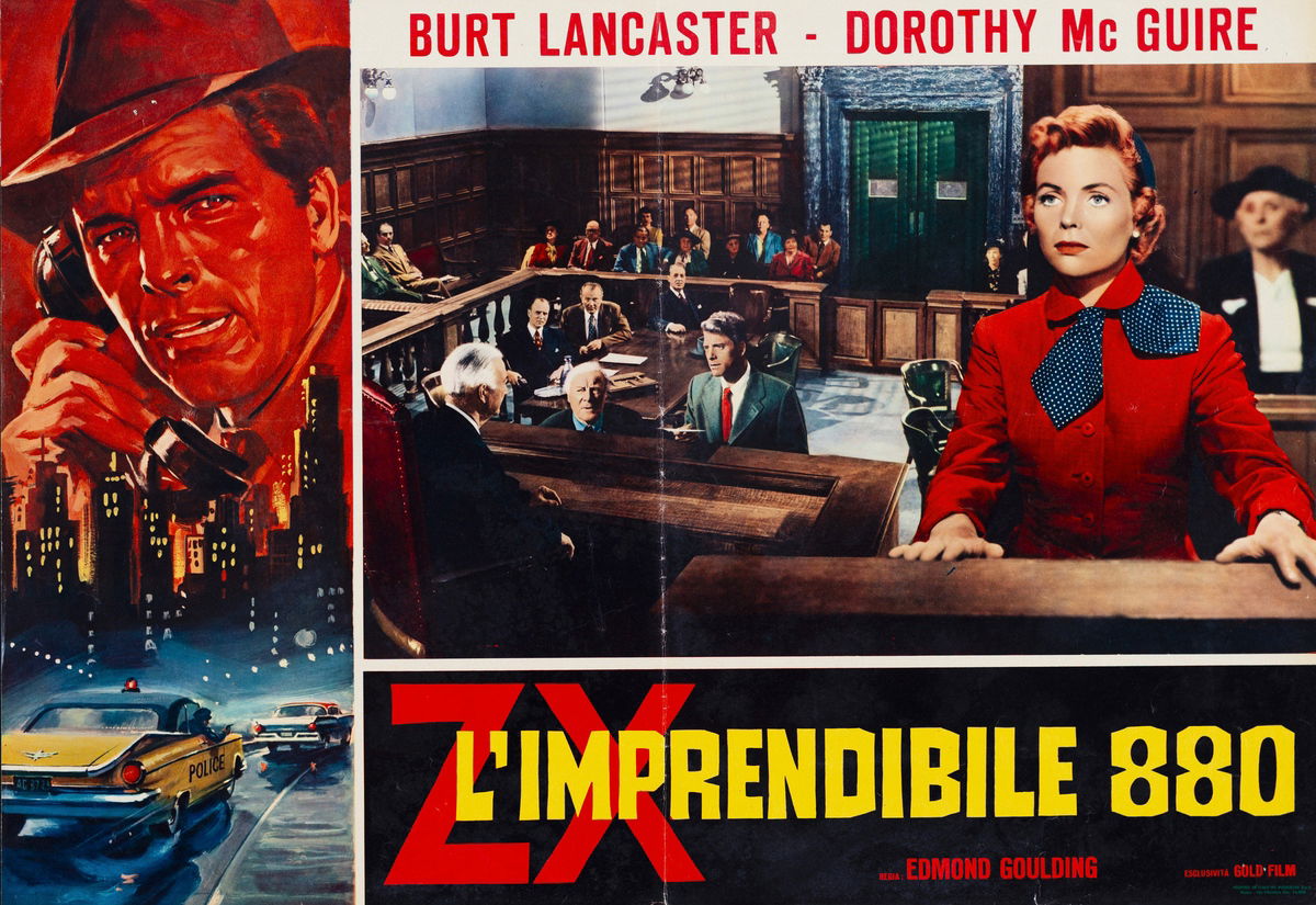 L'imprendibile signor 880 - Fotobusta 1