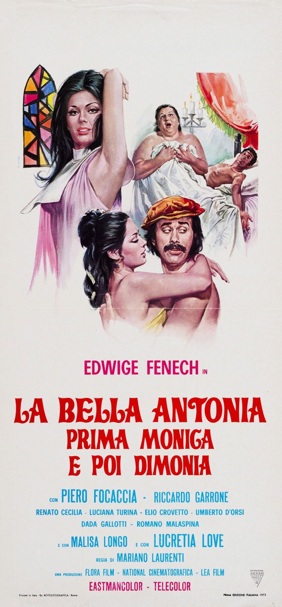 Naughty Nun - Lobby Card 1