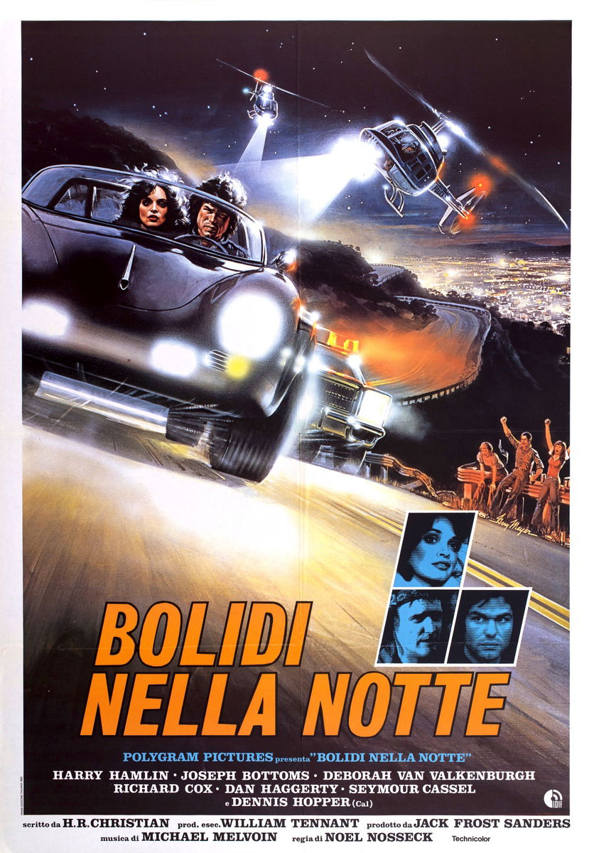 Bolidi nella notte - Manifesto 1