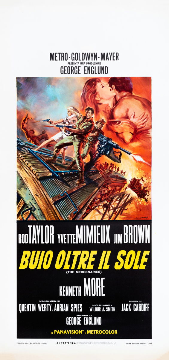 Dark of the Sun - Lobby Card 1