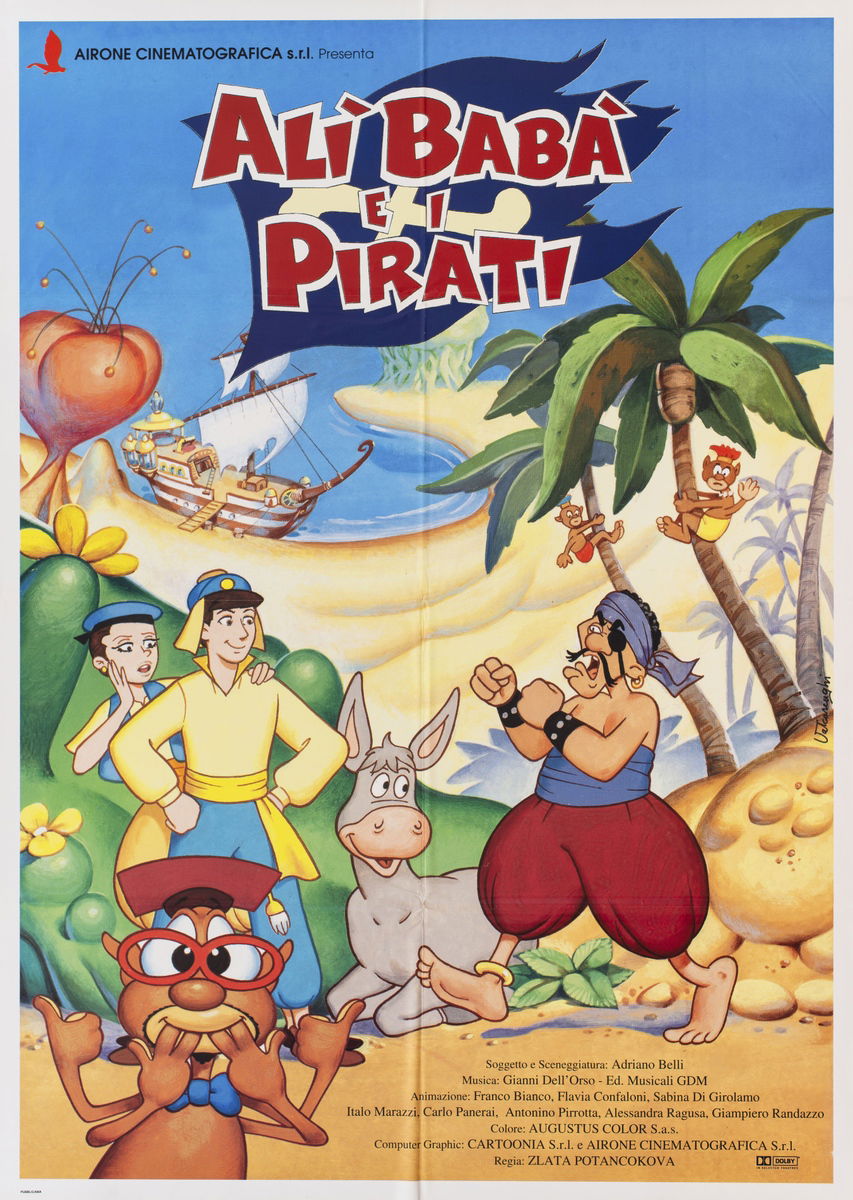 Alì Babà e i pirati - Manifesto 1