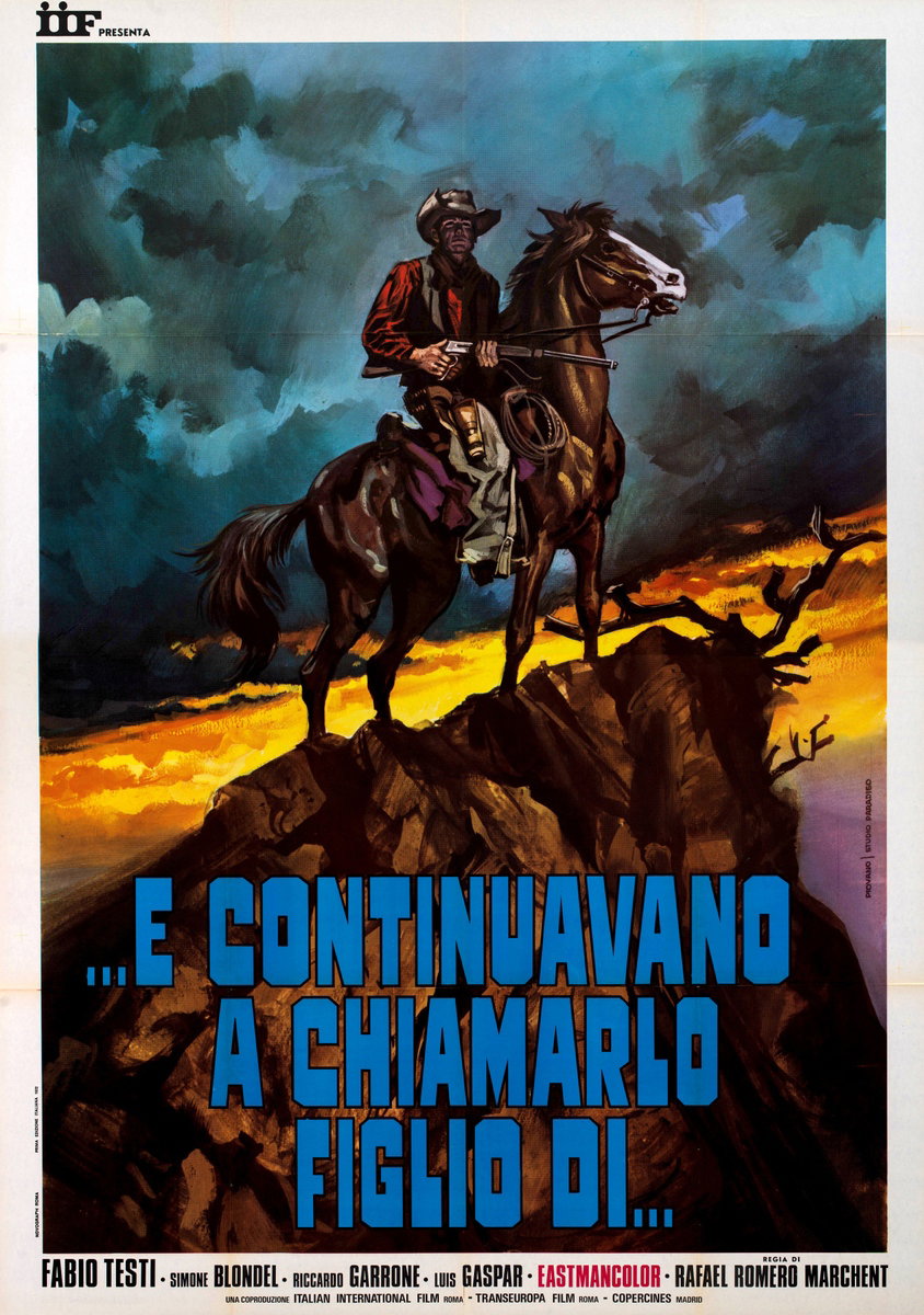 Poster 2 for the film The Avenger, Zorro (1969), painted by Mario Piovano