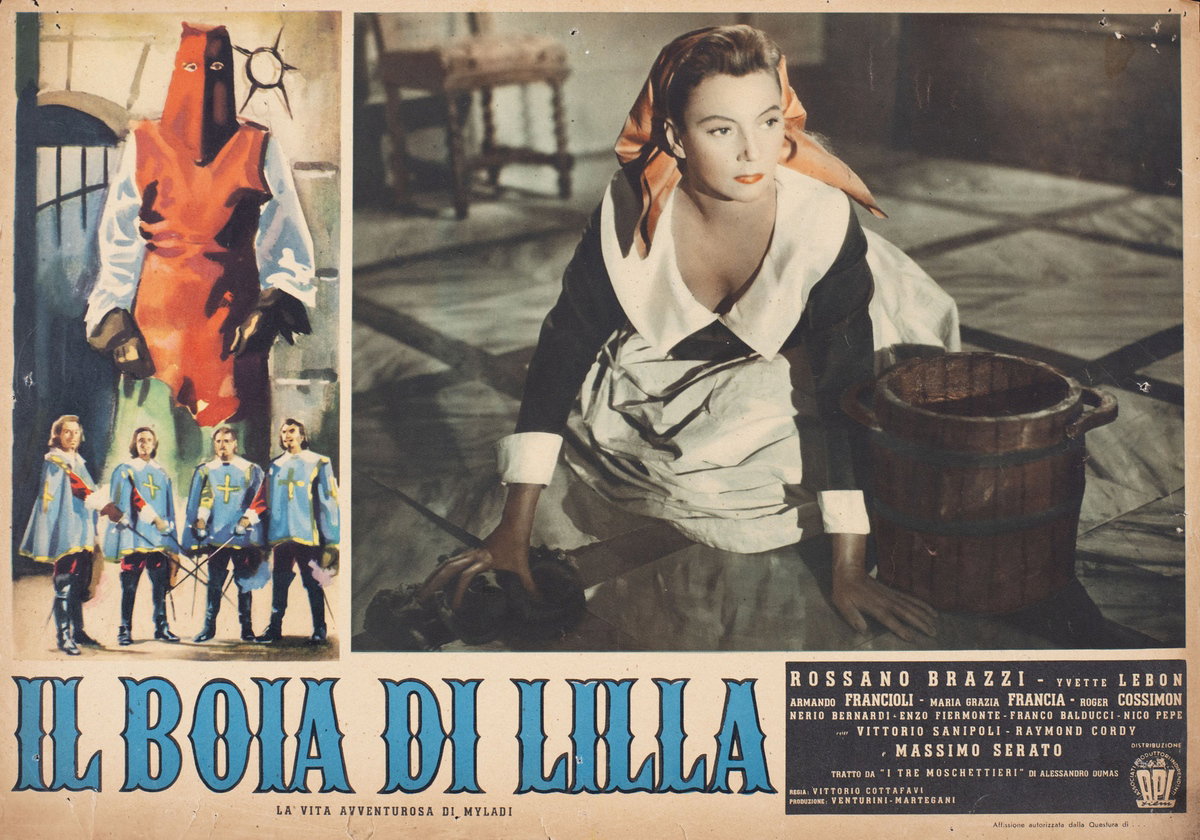 Fotobusta 2 per il film Il boia di Lilla (1952)
