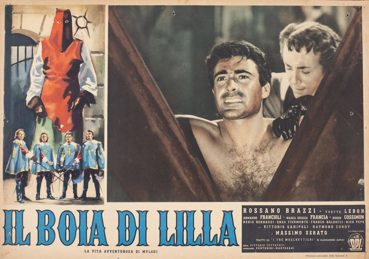 Fotobusta 3 per il film Il boia di Lilla (1952)