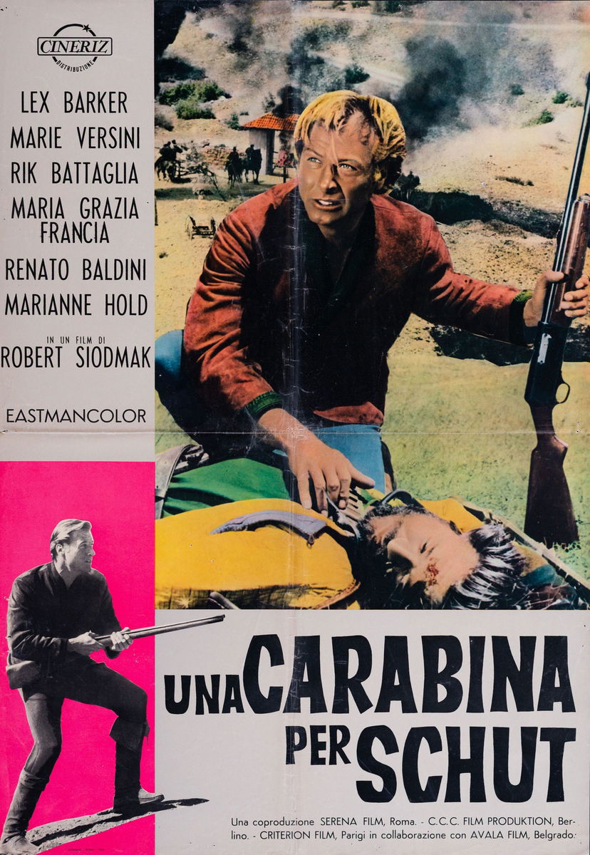 Una carabina per Schut - Fotobusta 1