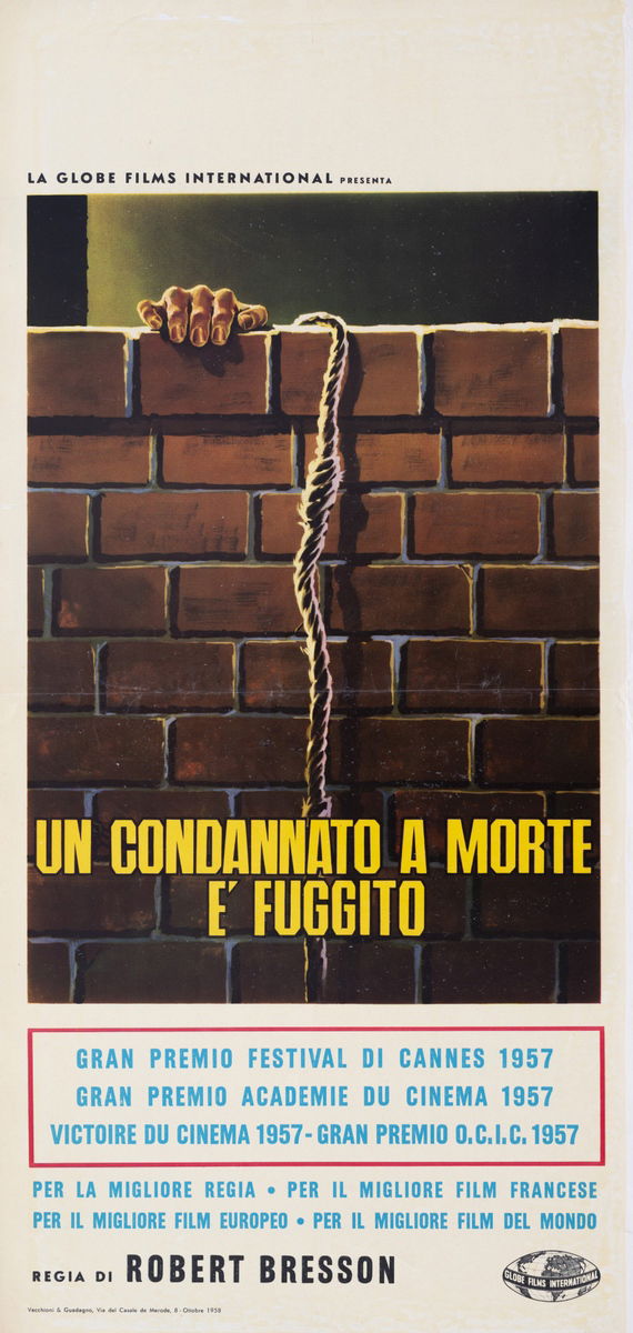 A Man Escaped - Lobby Card 1