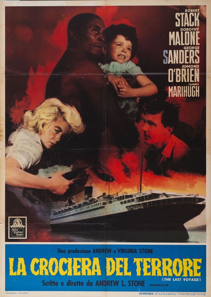 crociera del terrore - Manifesto 1