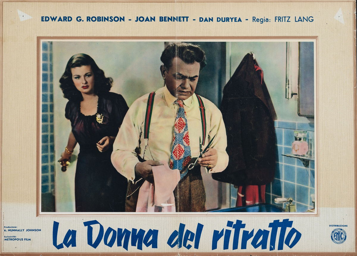 The Woman in the Window - Fotobusta 1