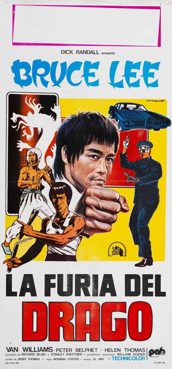 La furia del drago - Lobby Card 1