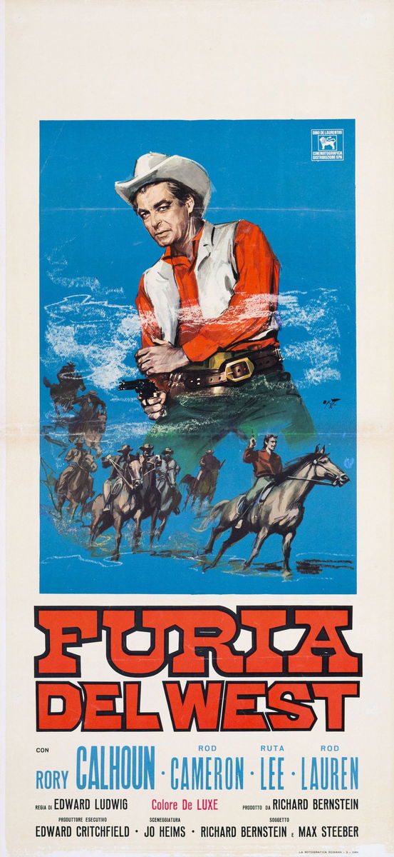 Furia del West - Locandina 1