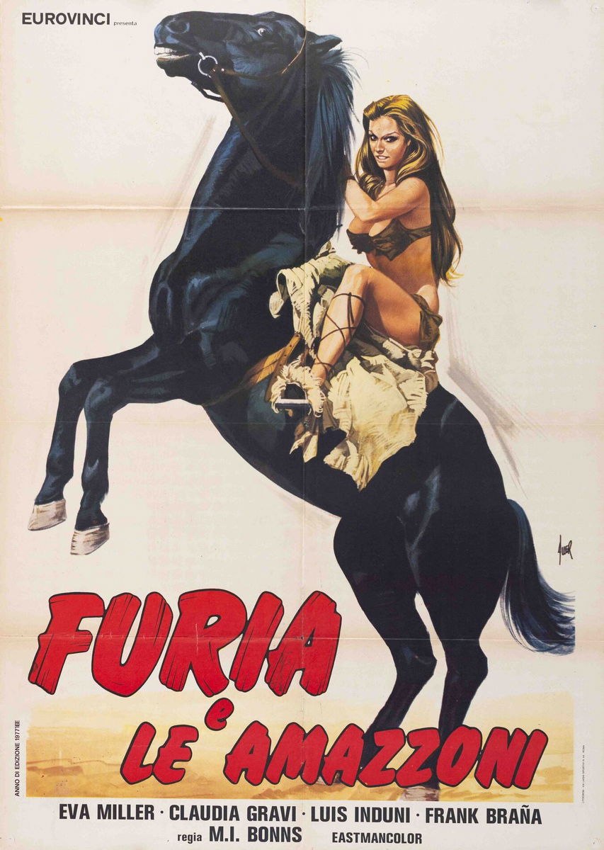 Furia e le amazzoni - Manifesto 1