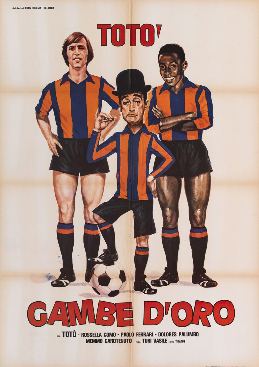 Manifesto 2 per il film Gambe d'oro (1958)