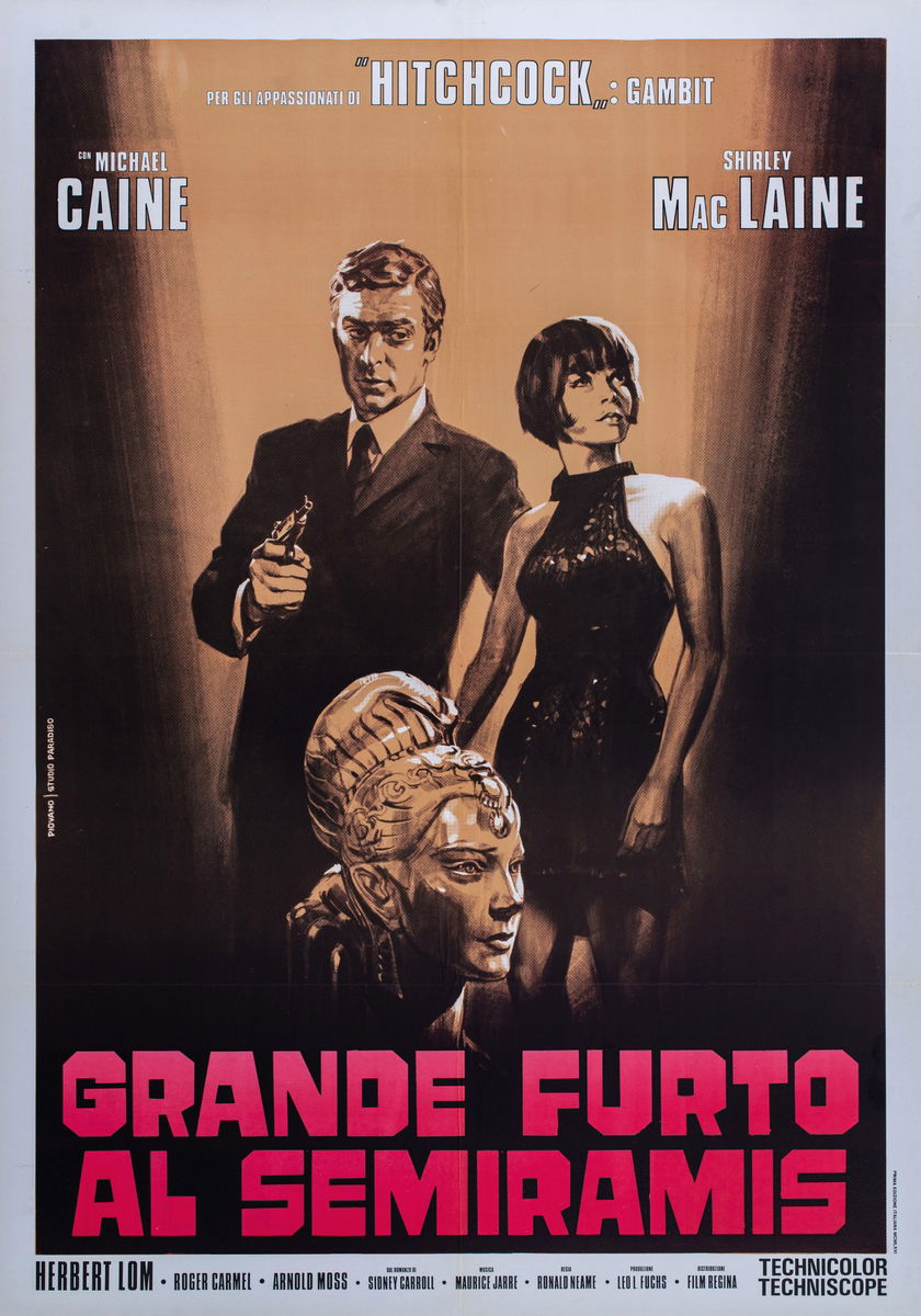 Gambit - Grande furto al Semiramis - Manifesto 1