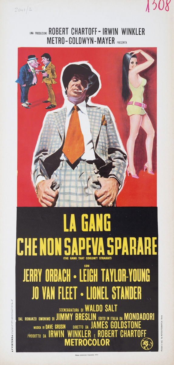 The Gang That Couldn't Shoot Straight - Lobby Card 1