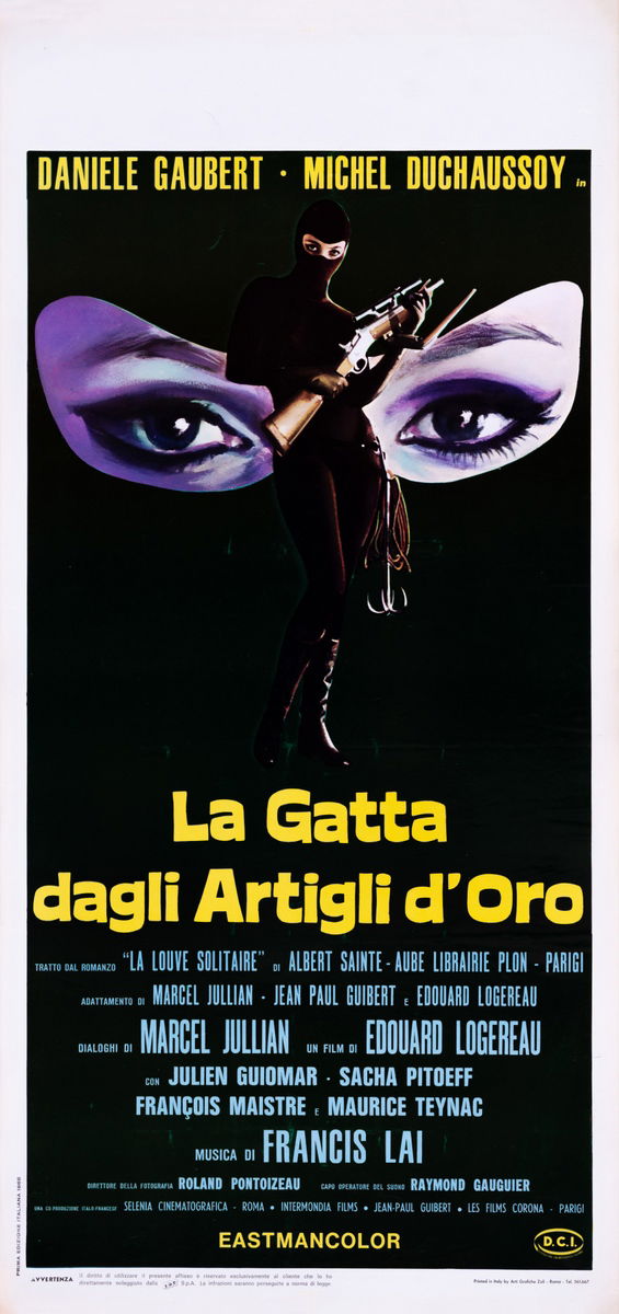 The Golden Claws of the Cat Girl - Lobby Card 1