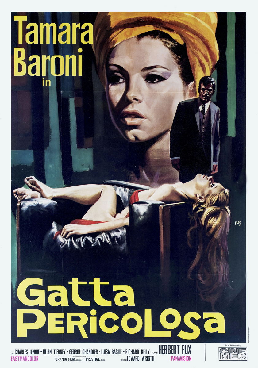 Gatta pericolosa - Manifesto 1