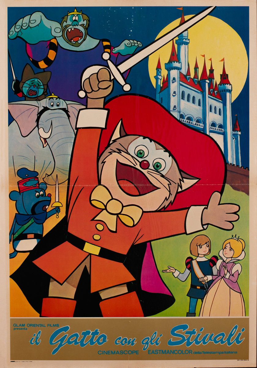 Il gatto con gli stivali - Manifesto 2