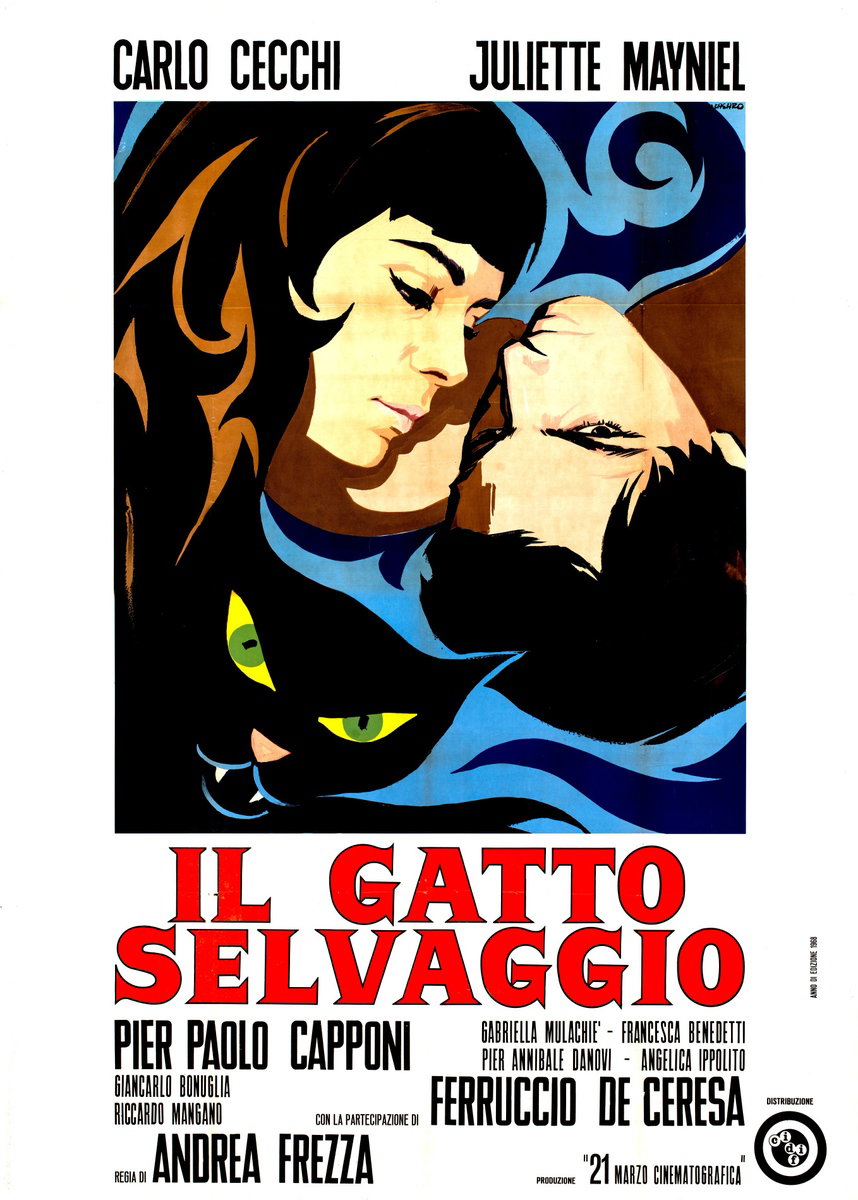Il gatto selvaggio - Manifesto 2