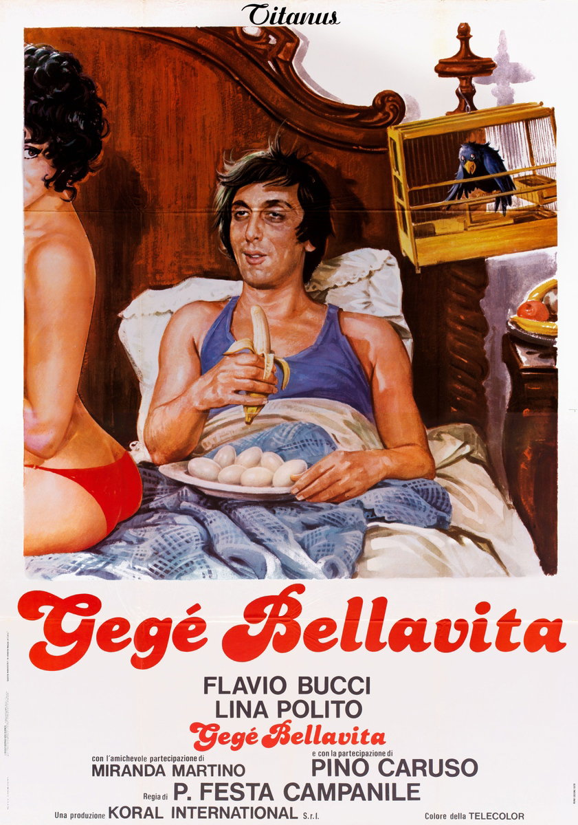 Manifesto 2 per il film Gegè Bellavita (1979)