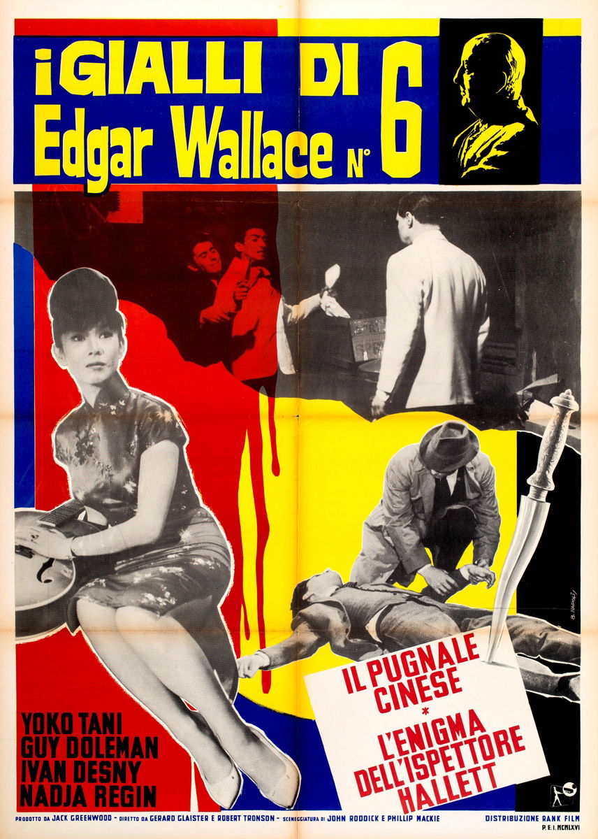 I gialli di Edgar Wallace n°6 - Manifesto 1