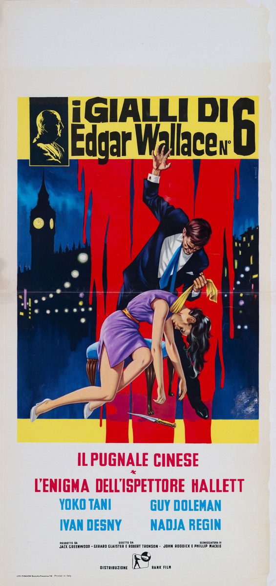 I gialli di Edgar Wallace n°6 - Lobby Card 1