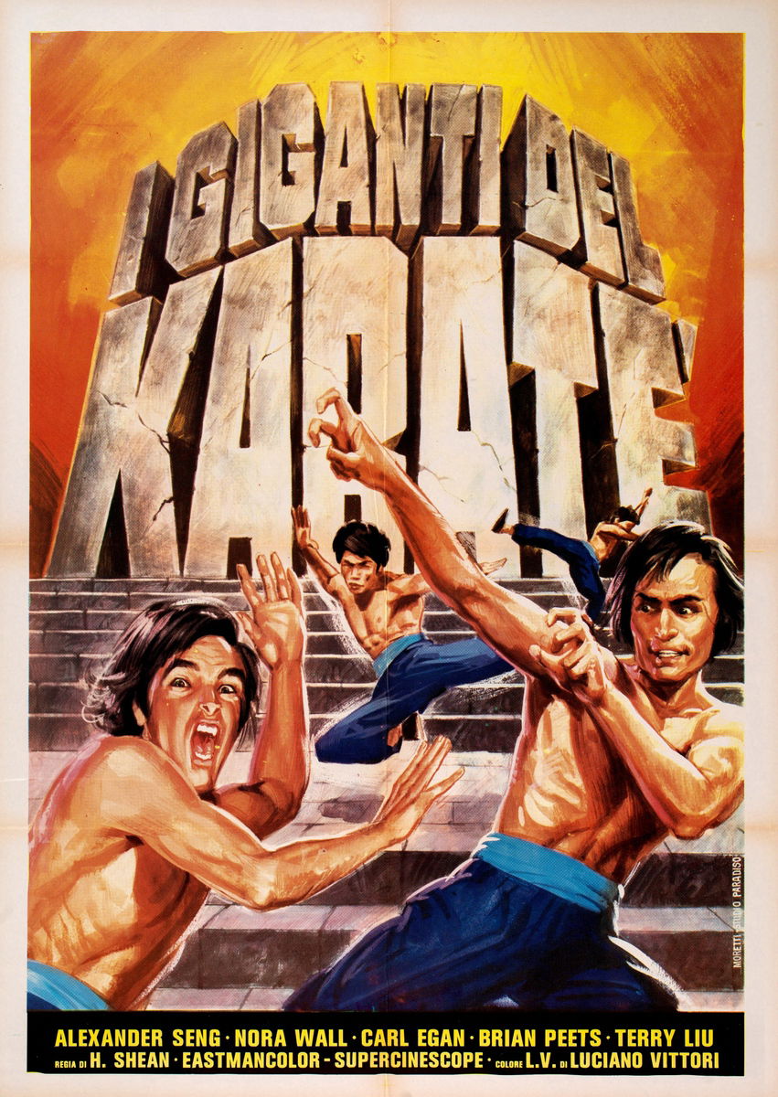 I giganti del karaté - Manifesto 1